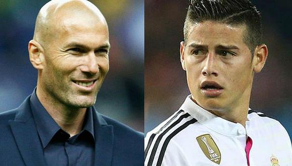 Real Madrid: James Rodríguez le da una lección a Zidane