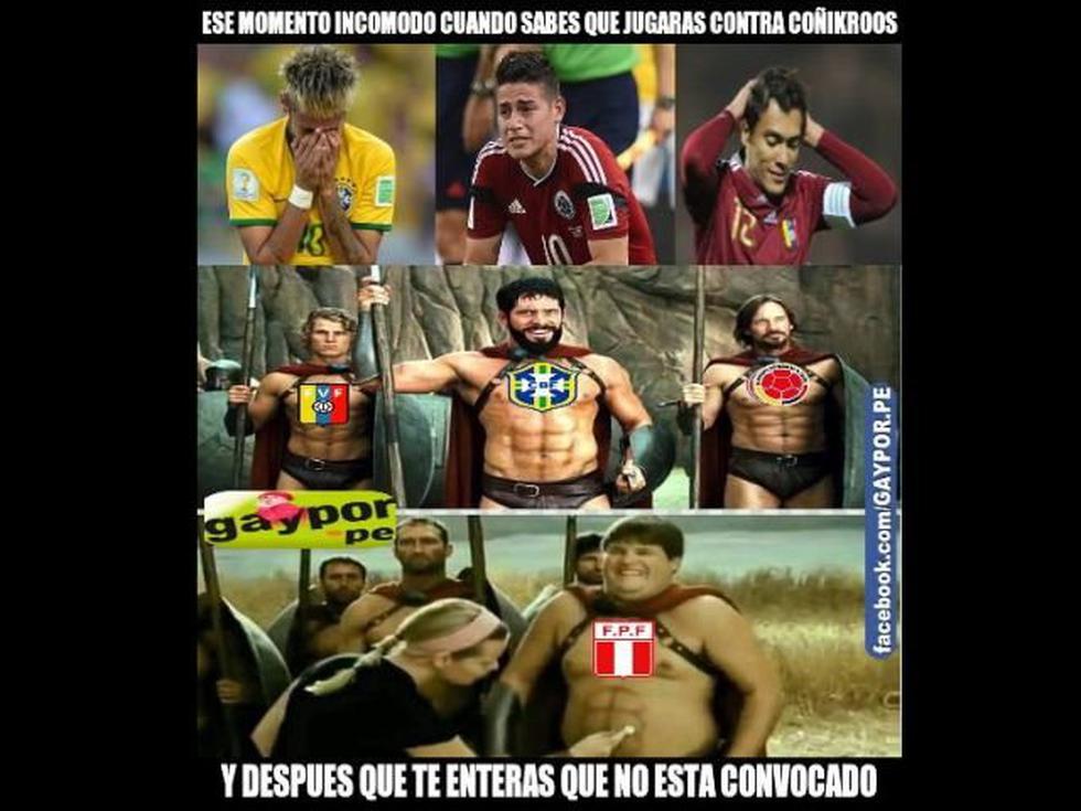 Divertidos memes tras ampay de la Selección Peruana