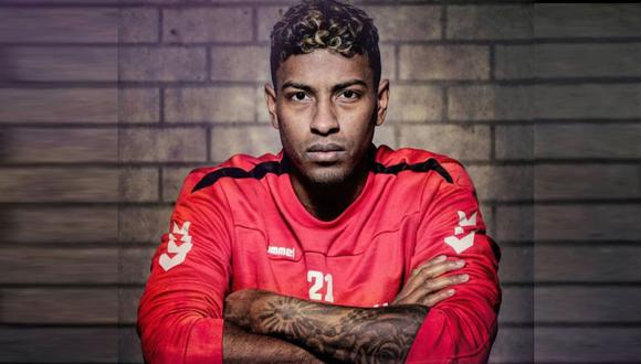 El defensa peruano, Miguel Araujo anotó el gol del empate entre Emmen y Utrecht . (Instagram)
