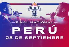 Red Bull Batalla de los Gallos, Perú 2021: A qué hora y dónde ver la Final Nacional