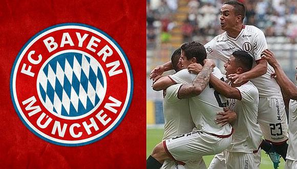 Bayern Munich pidió revancha a Universitario de Deportes por Twitter