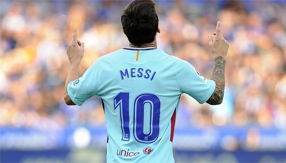 Barcelona derrotó 2 a 0 a Alavés en brillante actuación de Lionel Messi