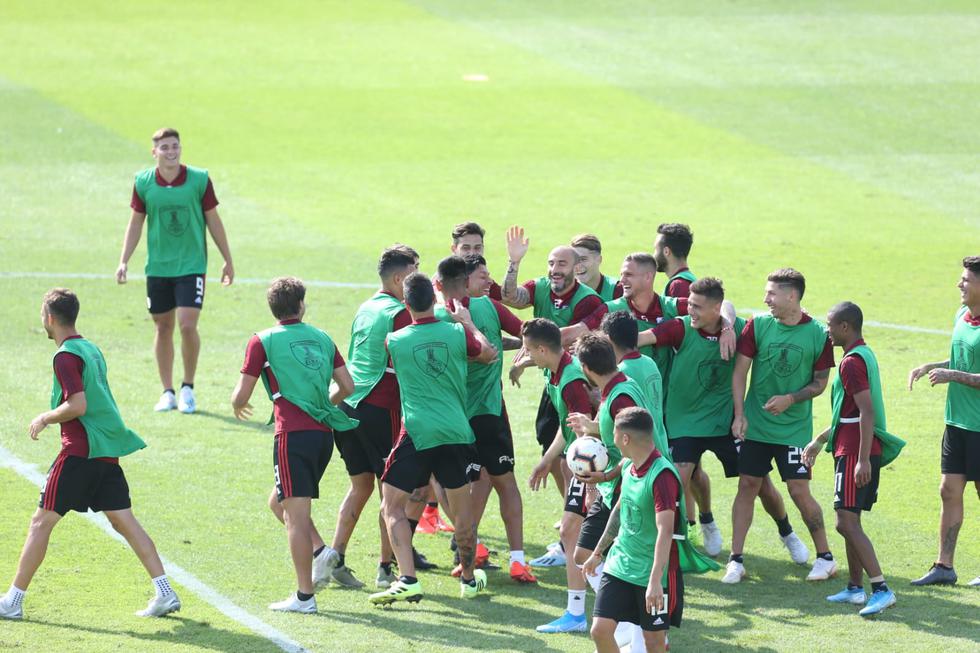 Entrenamiento de River Plate en Estadio de Alianza Lima. (Fotos: Violeta Ayasta / GEC)