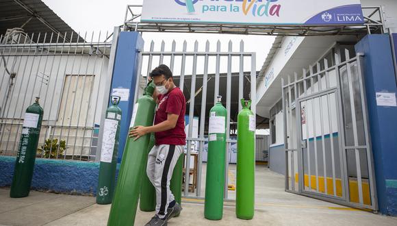 Ciudadanía de Lima centro y sur serán beneficiadas con la instalación de dos plantas de producción de oxígeno medicinal que abastecerá de forma gratuita el llenado de balones. (Foto: MML)