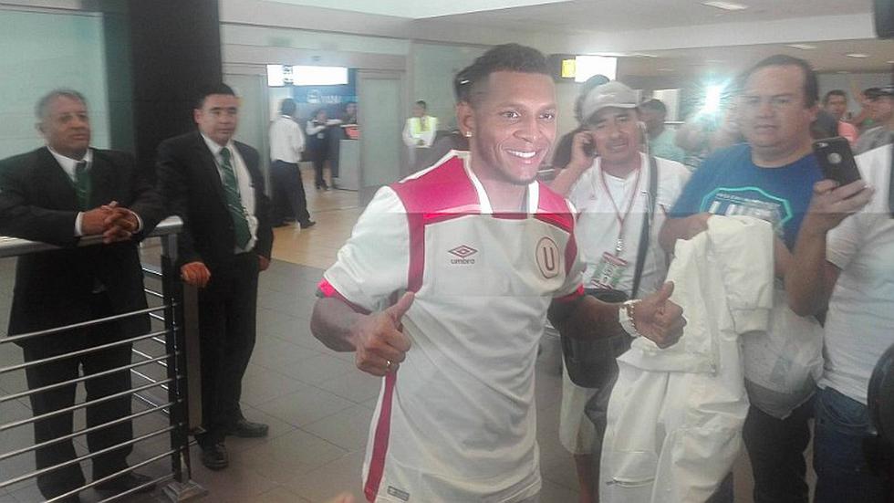 Universitario de Deportes: Alberto Quintero ya está en Lima [FOTOS]
