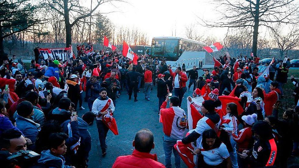Selección peruana: Así fue recibido Perú en Nueva Jersey [GALERÍA]