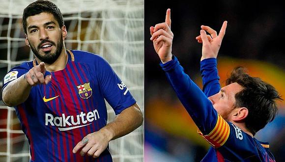 Barcelona goleó 6-1 al Girona con hat-trick de Suárez y doblete de Messi