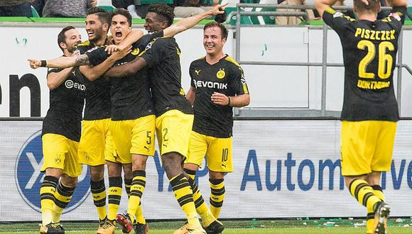 Bundesliga: Borussia Dortmund goleó en el regreso de Götze tras 7 meses
