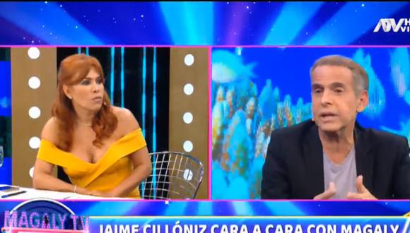 Jaime Cillóniz dio una entrevista a Magaly Medina y habló sobre la denuncia de la actriz Danna Ben Haim. (ATV)