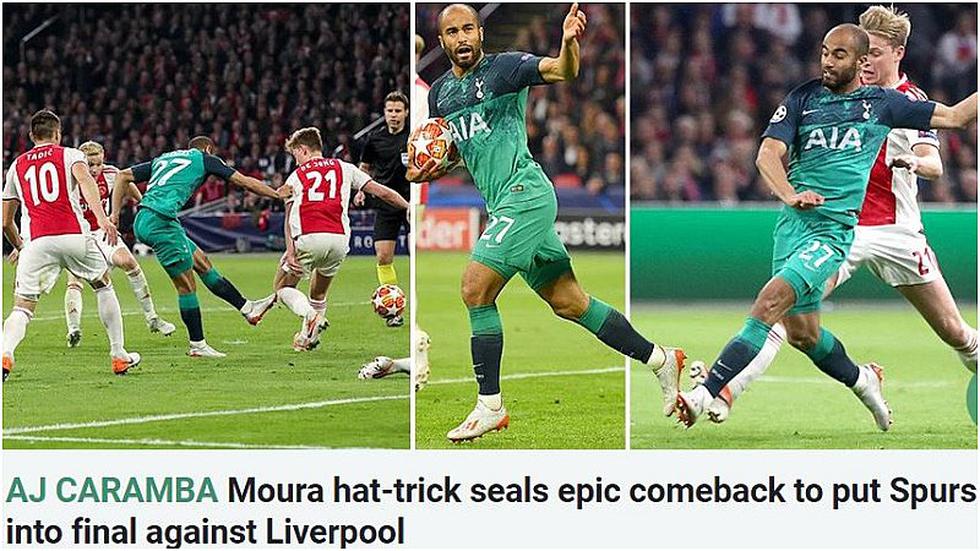 Ajax vs. Tottenham: La reacción de la prensa mundial tras clasificación de los 'Spurs'