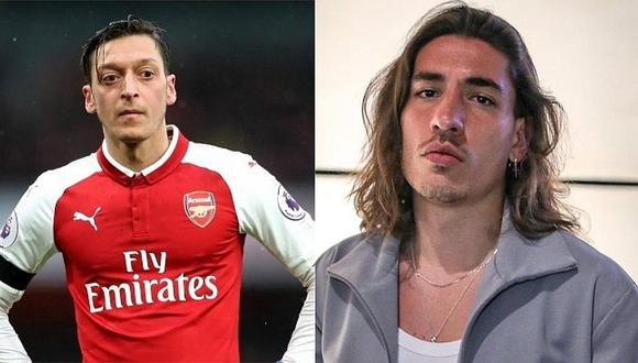 Mesut Özil a Bellerín: “Solo tienes ojos para tu precioso pelo”