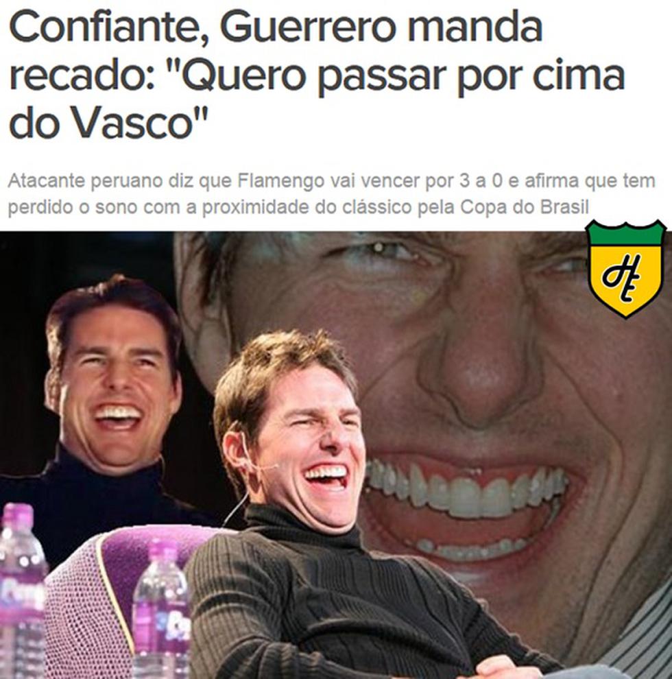 Paolo Guerrero: Memes tras derrota del Flamengo contra Vasco Da Gama