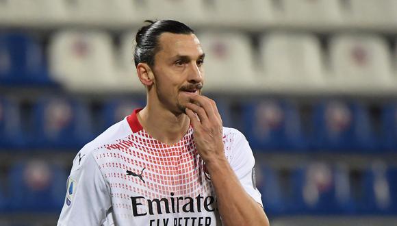 Zlatan Ibrahimović liquidó el encuentro a favor del AC Milan. Foto: REUTERS/Alberto Lingria