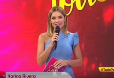 Nicola Porcella no se presentó en “Todo por amor” y Karina Rivera explicó la razón de su ausencia | VIDEO