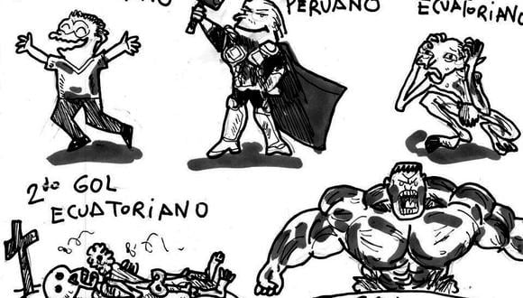 Crean 'meme' del sentir del hincha peruano durante el Perú vs. Ecuador [FOTO]