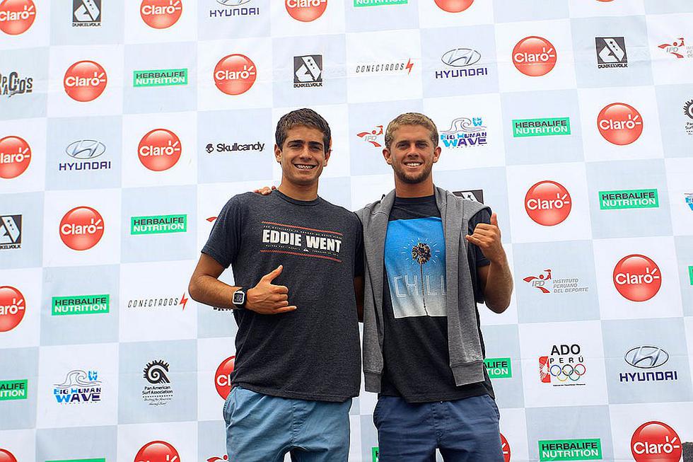 Surfistas peruanos se imponen en Open Varones y avanzan en los Juegos Panamericanos de Surf Claro Open 2016