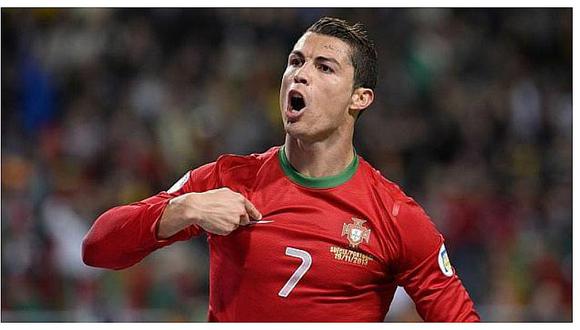Cristiano Ronaldo anota gol de rabona en entrenamiento  [VIDEO]