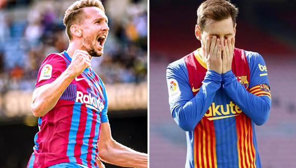 MisterChip revela que Luuk de Jong ha superado cifra de Lionel Messi en Barcelona. (Foto: EFE/Composición)