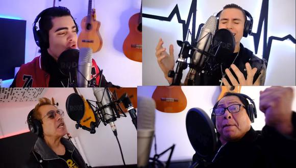 “Levántate Peruano”, la canción que grabó ‘Cachuca’ junto a Farik Grippa y otros artistas antes de ser hospitalizado. (Foto: Captura de video)