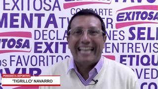 ¡Le dice adiós! 'Tigrillo' Navarro se despidió de Exitosa Deportes con mensaje en Twitter | FOTO