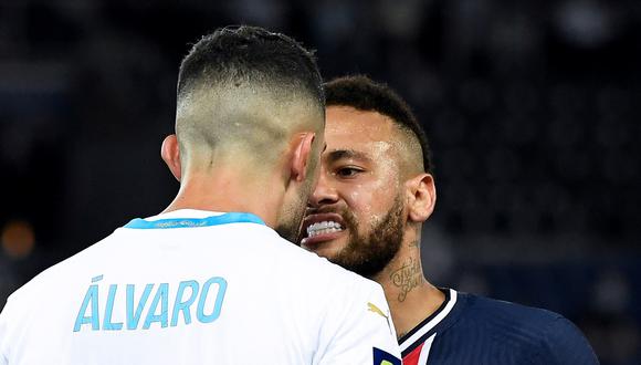 Álvaro González fue importante para el triunfo 1-0 de Marsella sobre PSG en el Parque de los príncipes, donde anuló en varios duelos personales a Neymar. (Foto: AFP)
