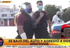 Viral: En Argentina una mujer muerde a policías que la intervinieron por choque