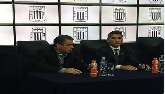 Alianza Lima: Bengoechea es presentado en Matute y apunta a ser campeón 