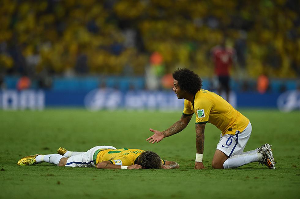 Neymar se despide del Mundial Brasil 2014 por fractura en tercera vértebra lumbar 