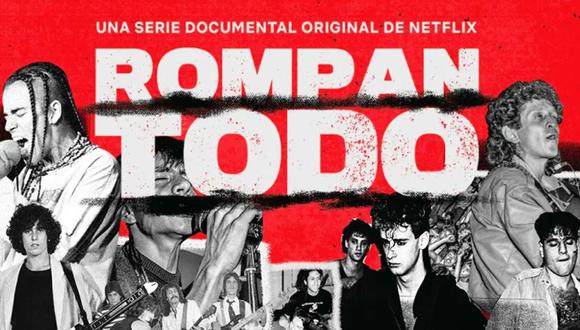 “Rompan todo” de Netflix refleja la identidad del rock en Latinoamérica. (Foto: Netflix)