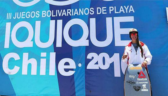 Juegos Bolivarianos de Playa: Carolina Botteri ganó en su serie