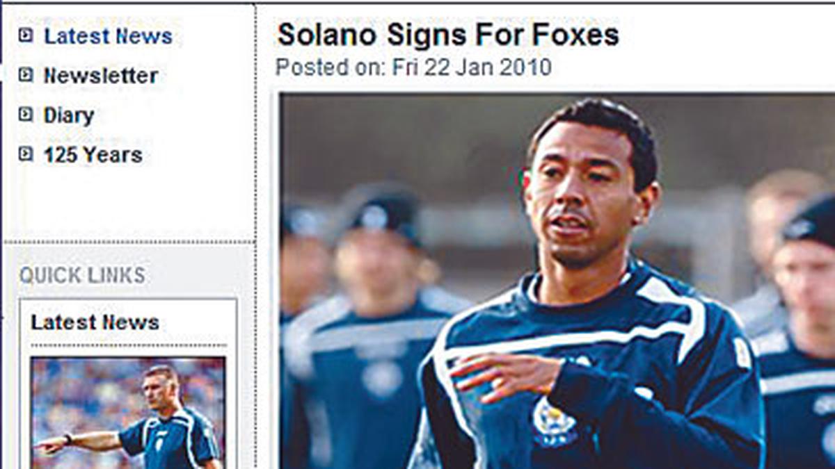 Solano fue contratado por el Leicester City y se queda en Inglaterra |  PERUANOS-EN-EL-EXTRANJERO | EL BOCÓN
