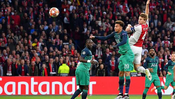 Ajax vs. Tottenham: De Ligt y el golazo de cabeza que los pone con un pie en la final | VIDEO