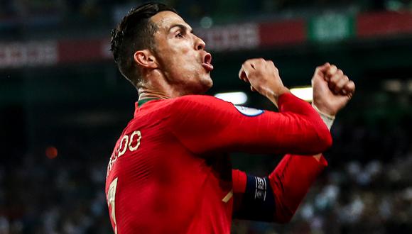 Cristiano Ronaldo es el segundo máximo goleador histórico de selecciones y suma 98 tantos con Portugal | Foto: AFP