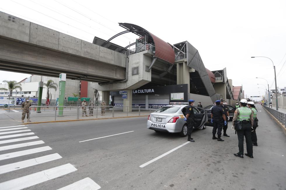 Así luce Lima en el día 21 de cuarentena con el tránsito prohibido de todas las personas. Foto: Francisco Neyra / GEC