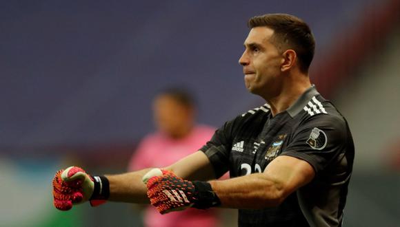 Arquero fue titular con Argentina en la conquista de la Copa América Brasil 2021. (Foto: Getty)