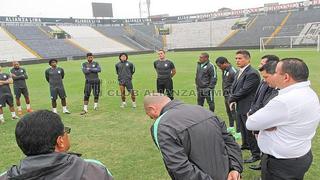 Renzo Ratto se presentó ante plantel blanquiazul y pidió máxima entrega