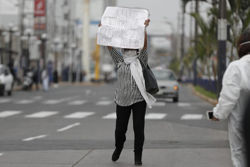 Así lucen los exteriores del Penal Santa Mónica previo a la salida de Keiko Fujimori. Foto: Renzo Salazar / GEC