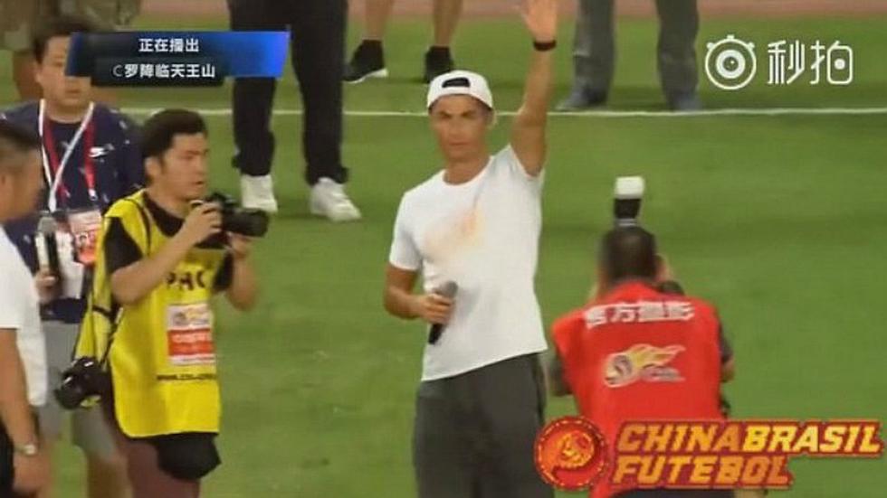 Cristiano Ronaldo causa furor durante su estadía en China [FOTOS]