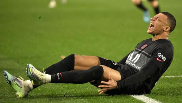 Kylian Mbappé, condicionado por Real Madrid. (Foto: AFP)