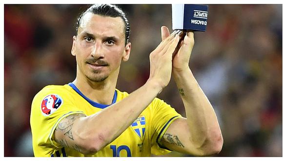 Zlatan Ibrahimovic se retiró de la selección de Suecia hace cuatro años. (Foto: AFP)