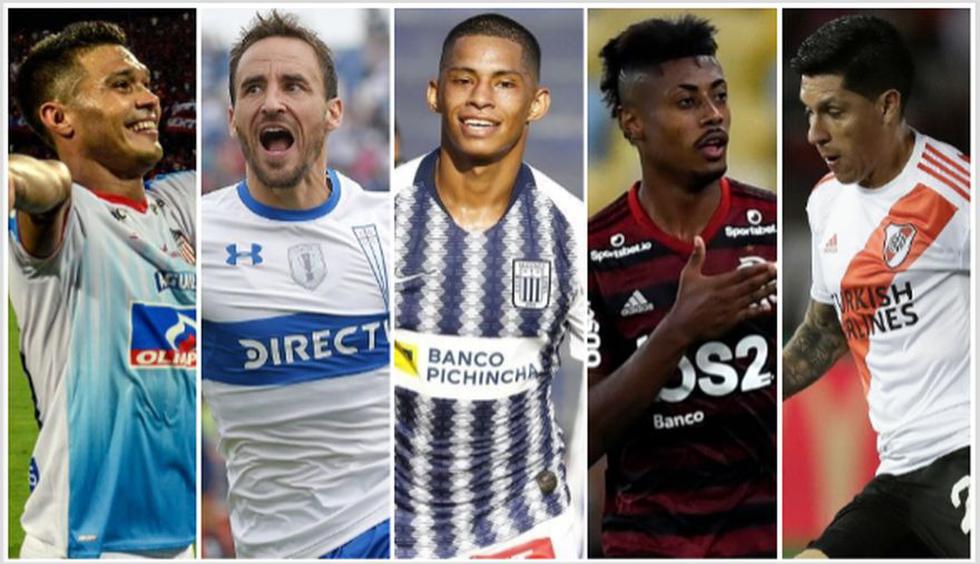 Los mejores jugadores de América para El País de Uruguay. (Foto: AFP)