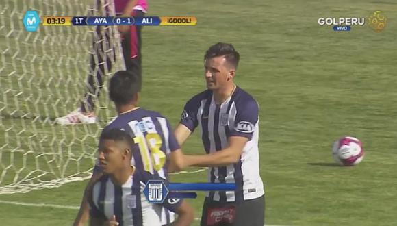 Mauricio Affonso marca ante Ayacucho FC a los 3 minutos [VIDEO]