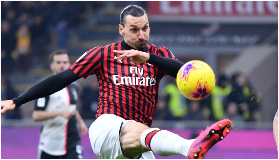 Edad 38: Zlatan Ibrahimovic juega en AC Milan y está valorizado en 3,8 millones de dólares (Foto AFP)