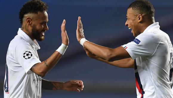 PSG se clasificó a las semifinales de la Champions League de la mano de Neymar y Mbappé. FOTO: AFP