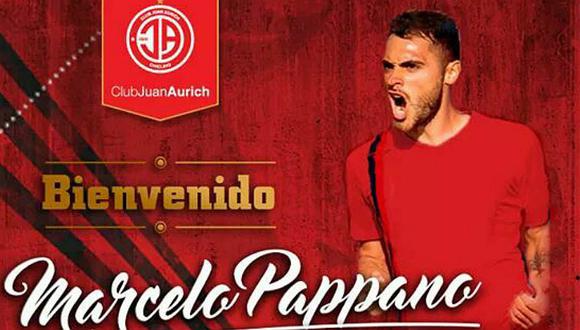 Juan Aurich: Oficializan a Marcelo Pappano como nuevo refuerzo para el 2017