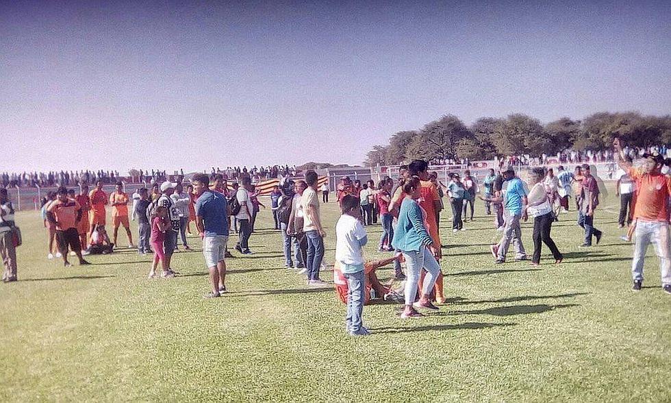 Un partido de Copa Perú terminó nuevamente en bronca [FOTOS]