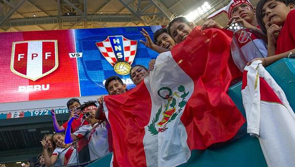 Perú vs. Croacia: Así se entonó el Himno Nacional en el estadio [VIDEO]