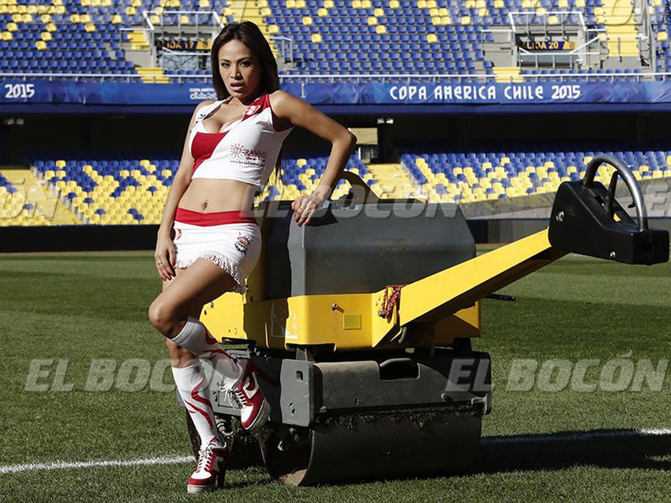 Nissu Cauti: la musa de la selección peruana en Fiestas Patrias