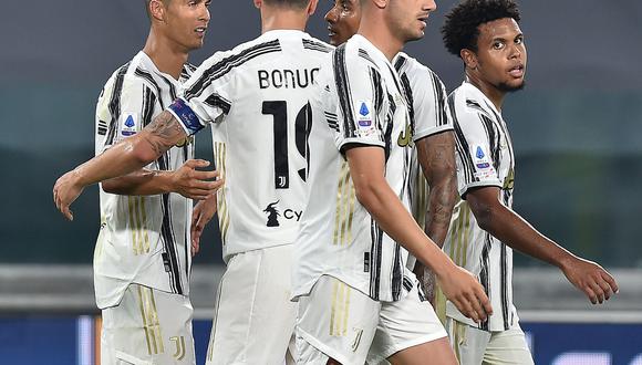 A los 44 minutos del primer tiempo, Cristiano Ronaldo puso el empate transitorio para la Juventus ante Roma por la Serie A