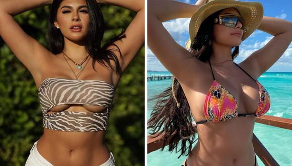 La modelo Amanda Trivizas es popular en redes sociales por su gran parecido a la empresaria Kylie Jenner. (@amandatrivizas).